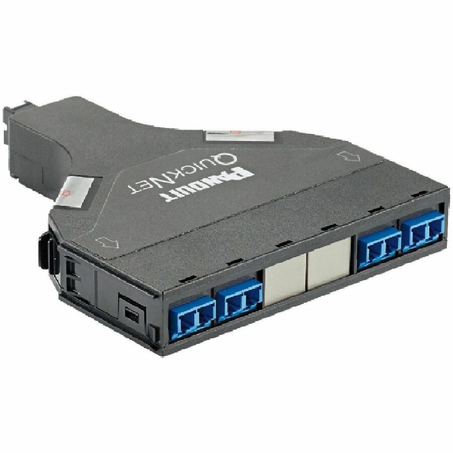 Panduit OS2 Quicknet Cassette, 4-to-1 Conversion, 8F, Std IL, Universal