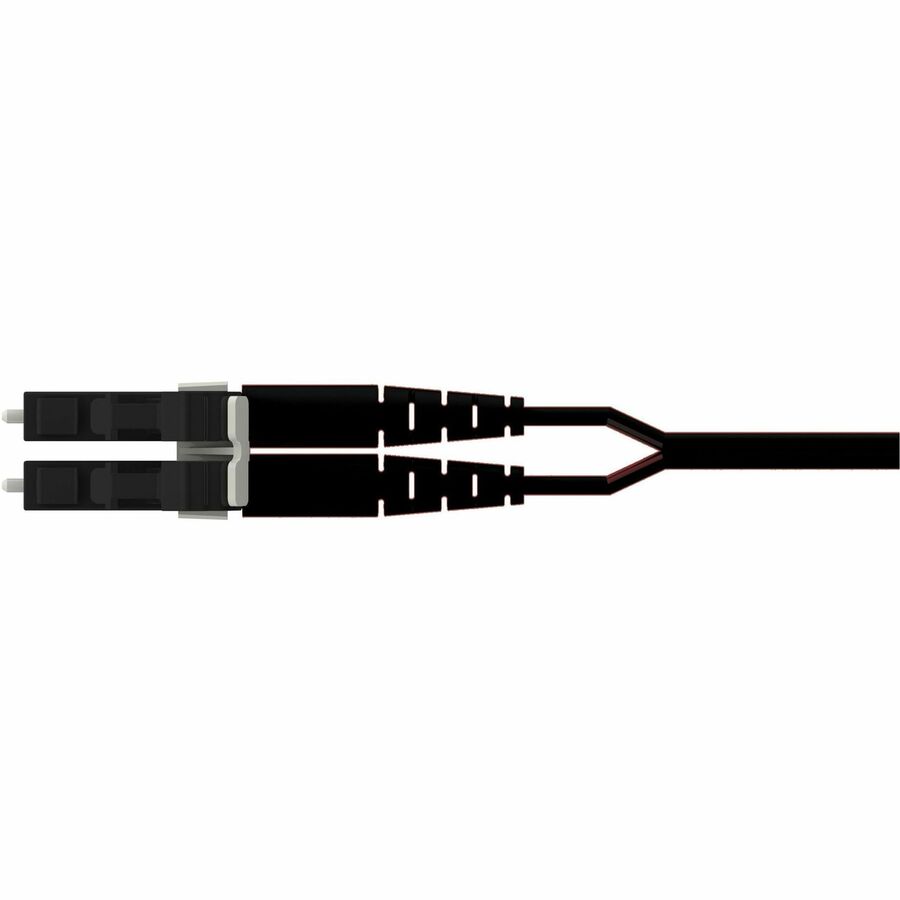 Panduit 2 Fiber, OM4+, Key/NonKey A-Black LC Duplex, Plenum