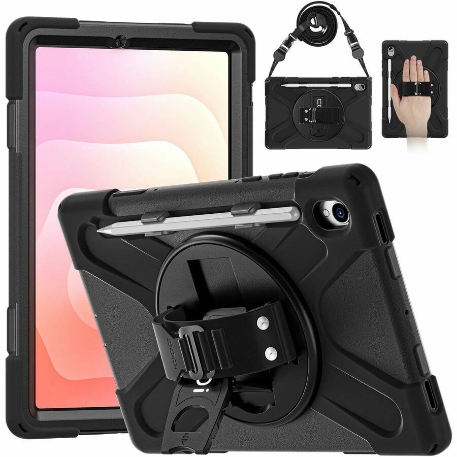 CODi Rugged Case for Samsung Galaxy Tab S11 - 360° Protection with Kickstand, Hand Strap & Shoulder Strap