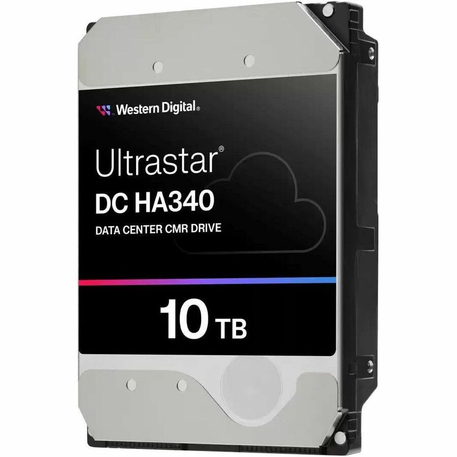 WD Ultrastar DC HA340 WUS721210BLE6L4 10 TB Hard Drive - 3.5" Internal - SATA - Conventional Magnetic Recording (CMR) Method