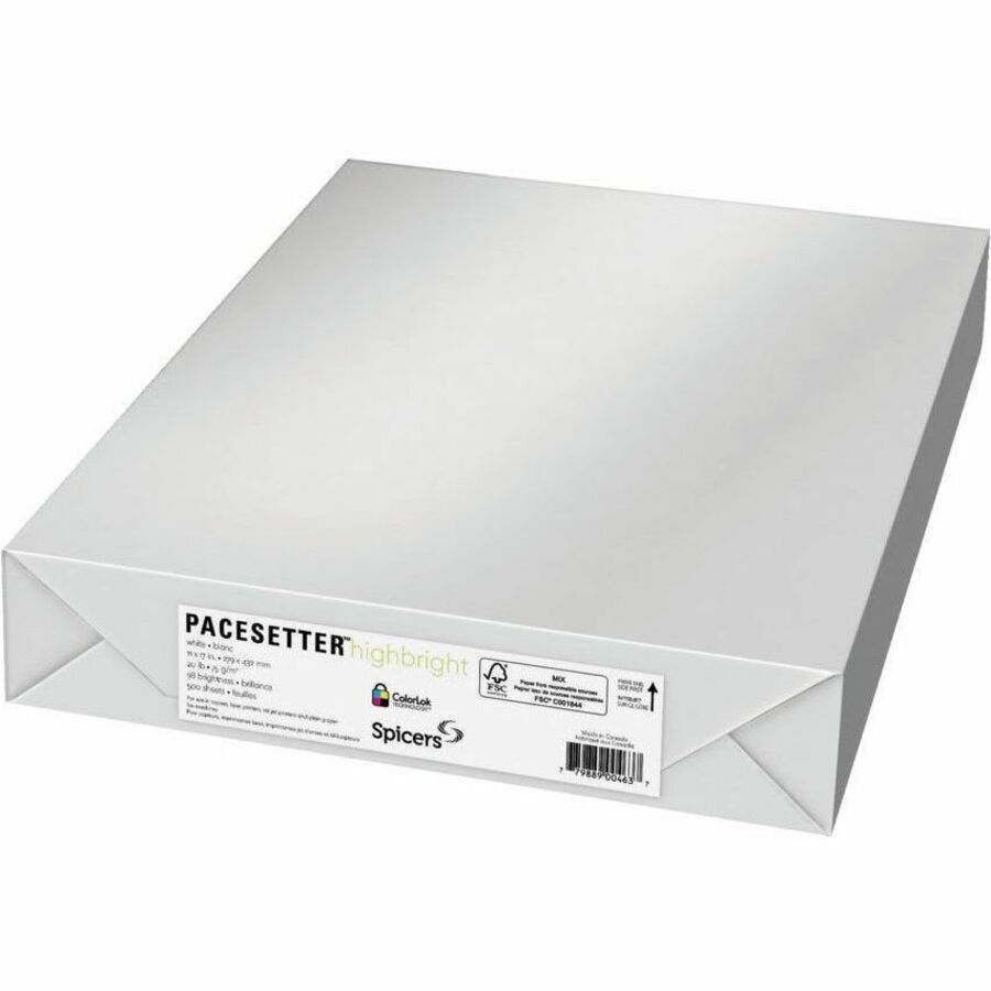 Spicers Pacesetter Multipurpose Paper - 98 Brightness - 91% Opacity ...