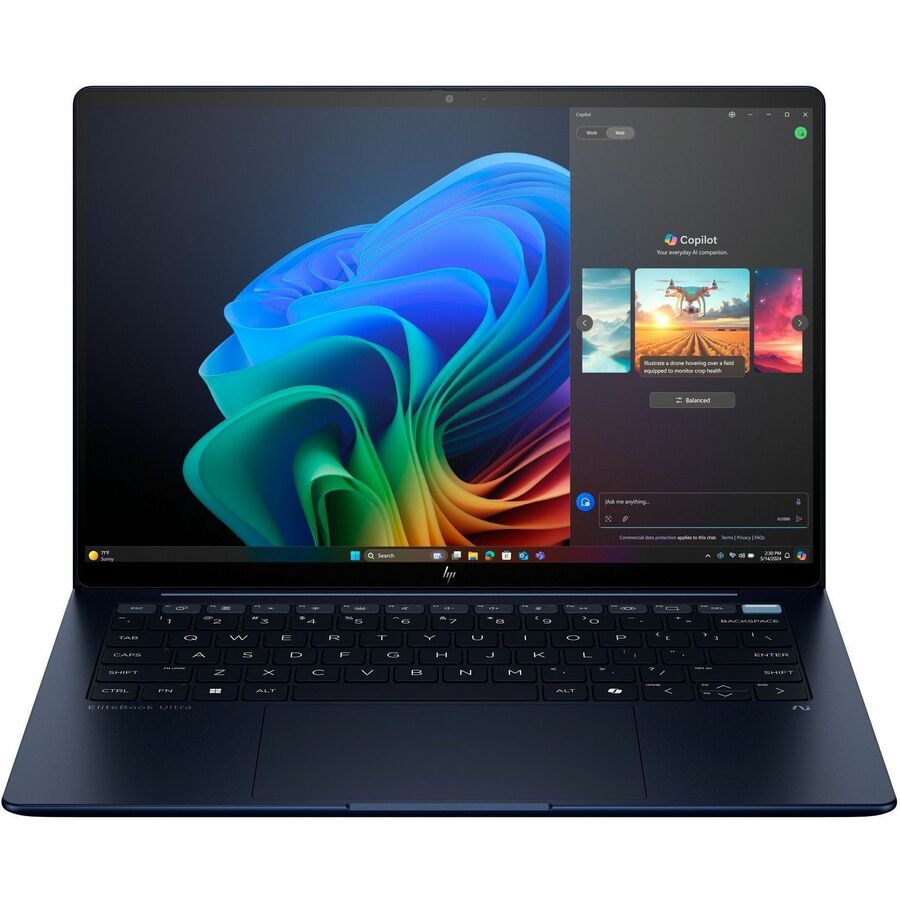 HP EliteBook Ultra G1i 14" Notebook - 3K - 120 Hz - Intel Core Ultra 5 Series 2 238V - 32 GB - 512 GB SSD