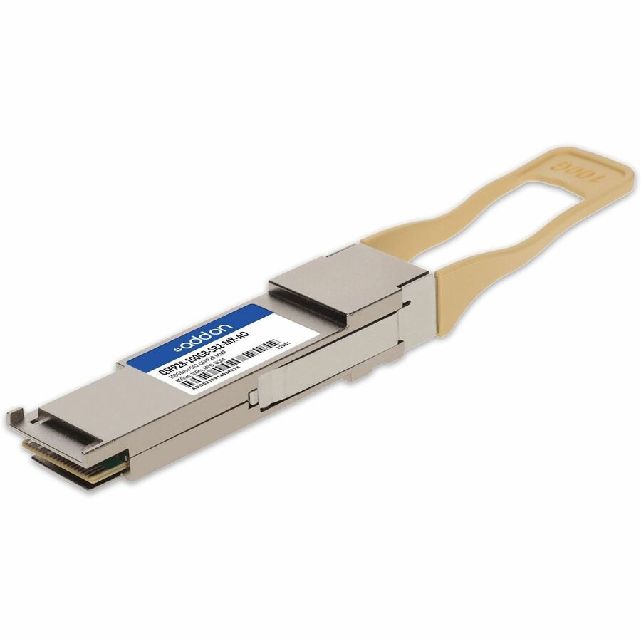 AddOn NVIDIA/Mellanox Compatible TAA 100GBase-SR2 QSFP28 Transceiver (MMF, 850nm, 100m, MPO, DOM)