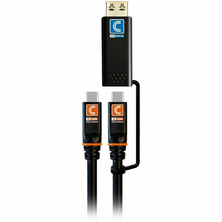 Comprehensive Pro AV/IT Integrator Series Transformer USB-C to USB-C or 4K HDMI Cable 3ft