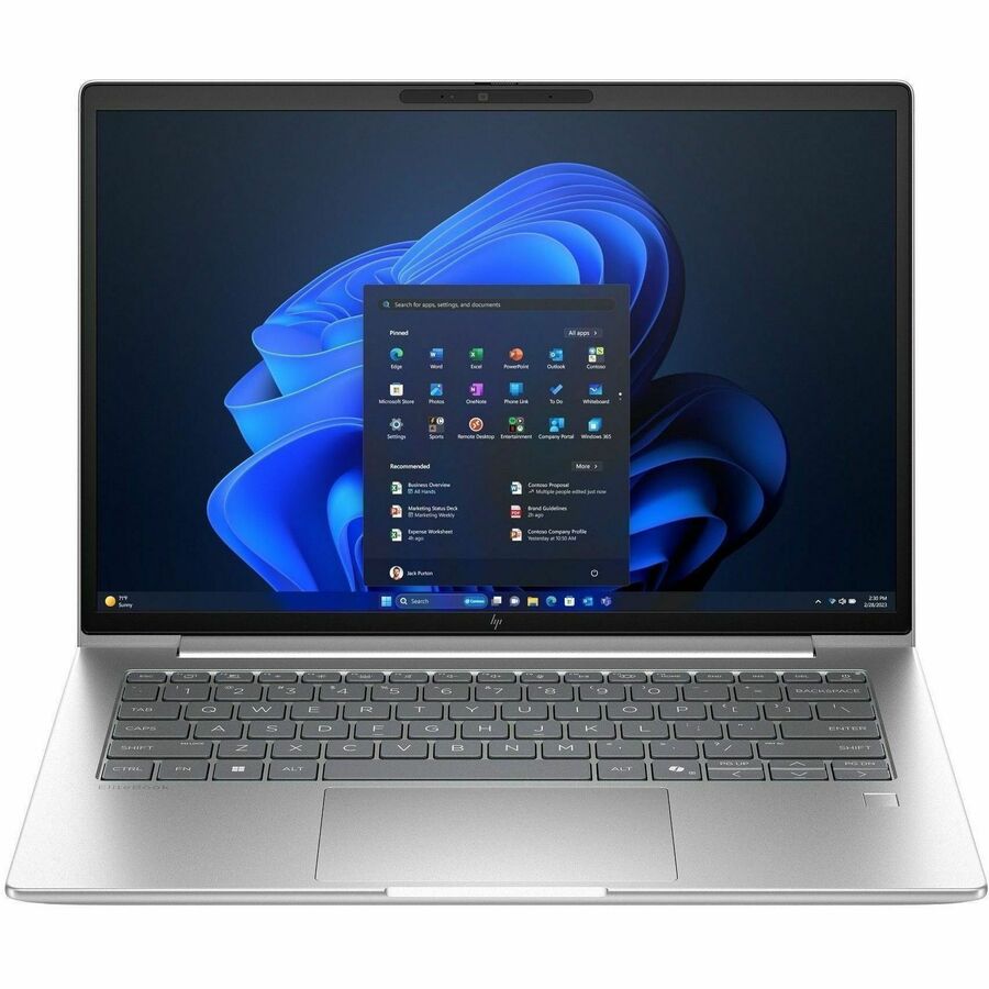 HP EliteBook 8 G1a 14" Notebook - AMD Ryzen AI 7 350 - 256 GB SSD