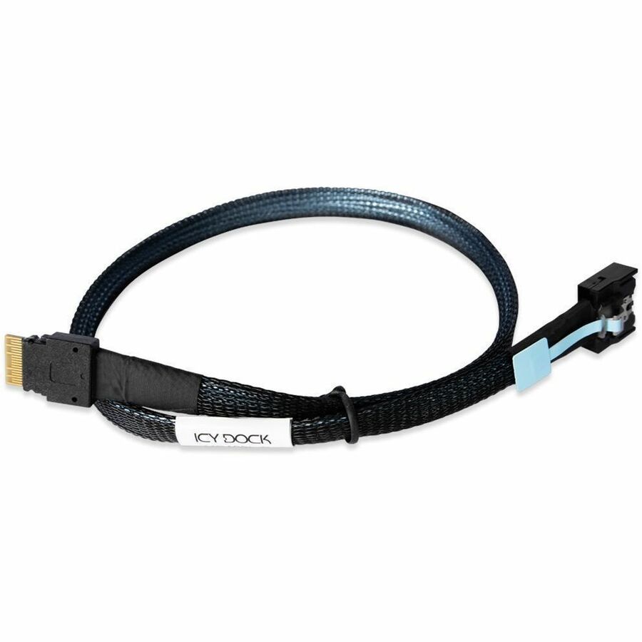 Icy Dock MICO 4i SFF-TA-1016 to SlimSAS 4i SFF-8654 Cable - 0.5M