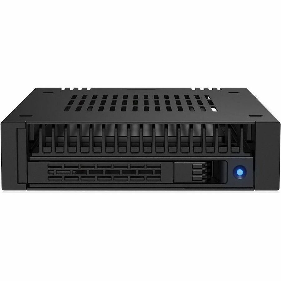 Icy Dock ExpressCage MB741V4P-B Drive Bay Adapter for 3.5" PCI Express NVMe 4.0 - U.2 (SFF-8639) Host Interface Internal - Black