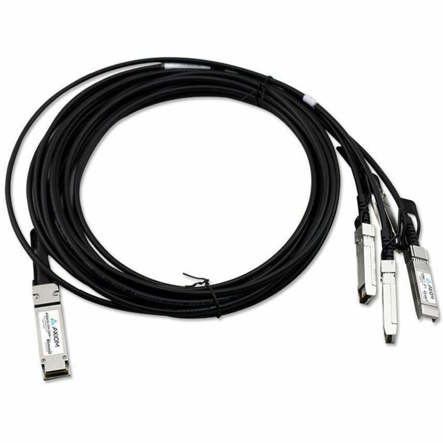 Axiom 40GBASE-CR4 QSFP+ to 4 10GBASE-CU SFP+ DAC