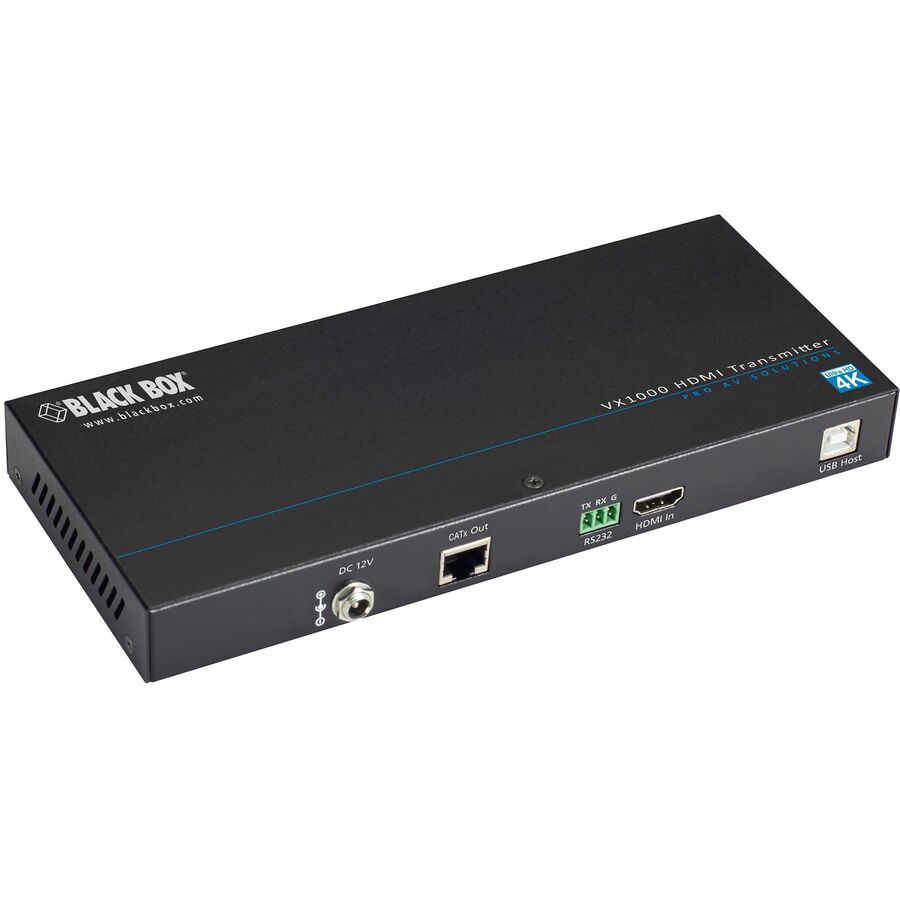 Black Box VX1000 Series Extender - 4K, HDMI, CATx, USB