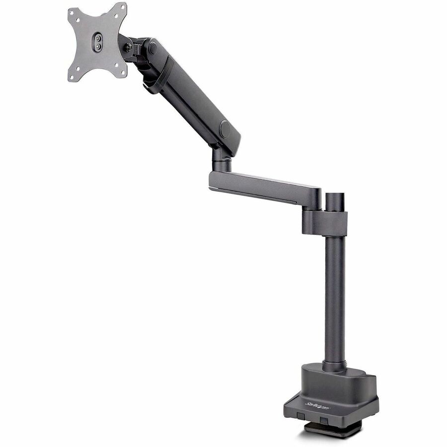 StarTech Desk Mount Monitor Arm, Up to 40inch Screen/17.6lb (8kg), Mechanical Spring-Assisted Arm, C-Clamp/Grommet, VESA 75x75/100x100