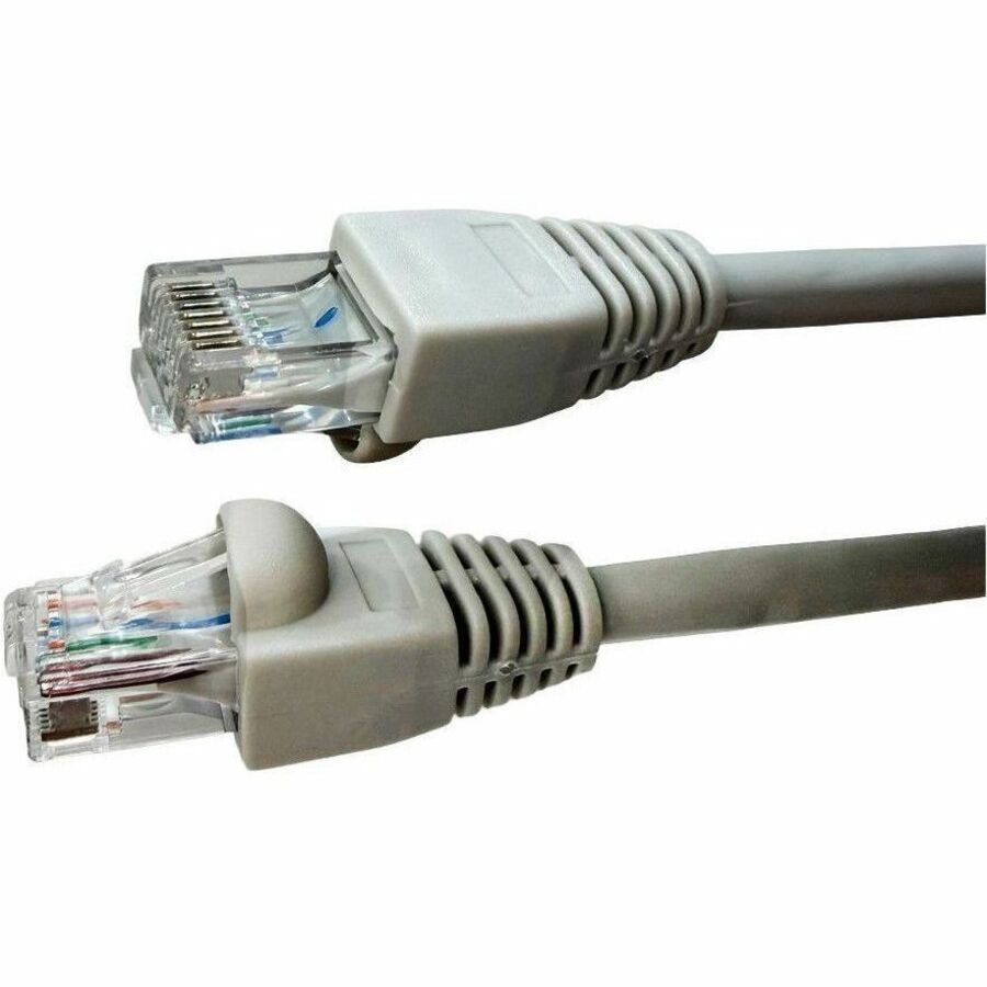 4XEM 50FT Cat6A Snagless RJ45 Ethernet Patch Cable (Gray, 10Gbps, Pure Copper, UTP)