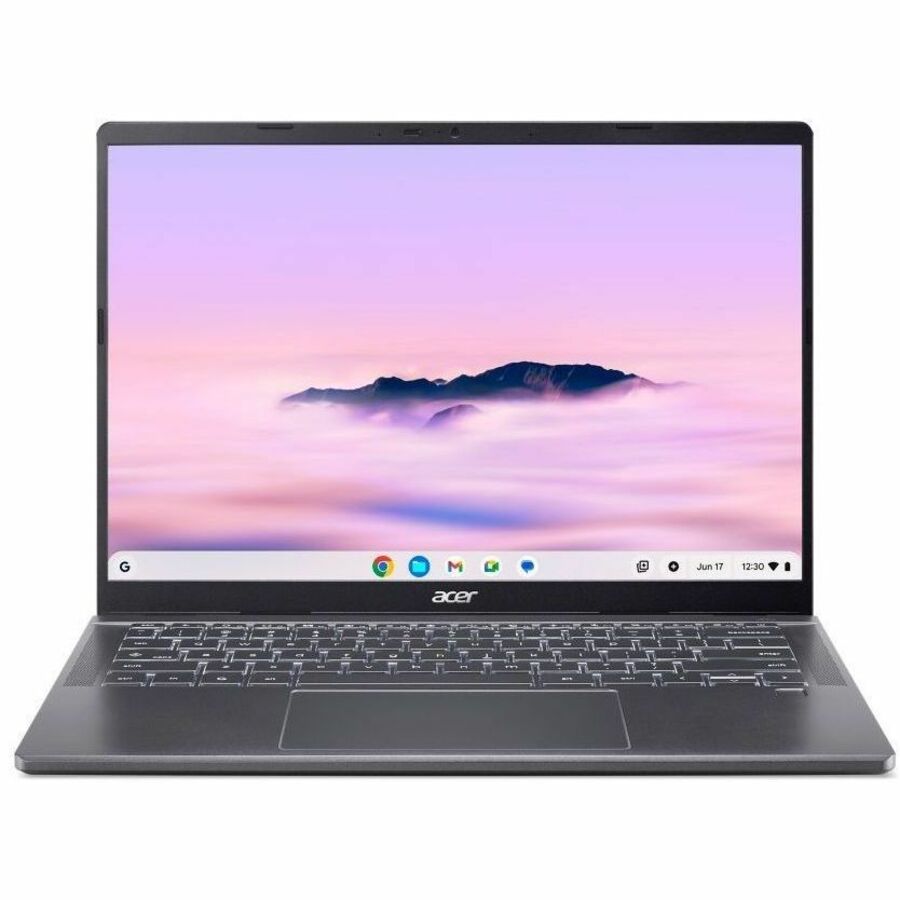 Acer Chromebook Plus 714 CBE794-1T CBE794-1T-71J4 14" Touchscreen Chromebook - WUXGA - 60 Hz - Intel Core Ultra 7 155U - 16 GB - 512 GB PCI Express NVMe 4.0 SSD - English (US) Keyboard - Iron