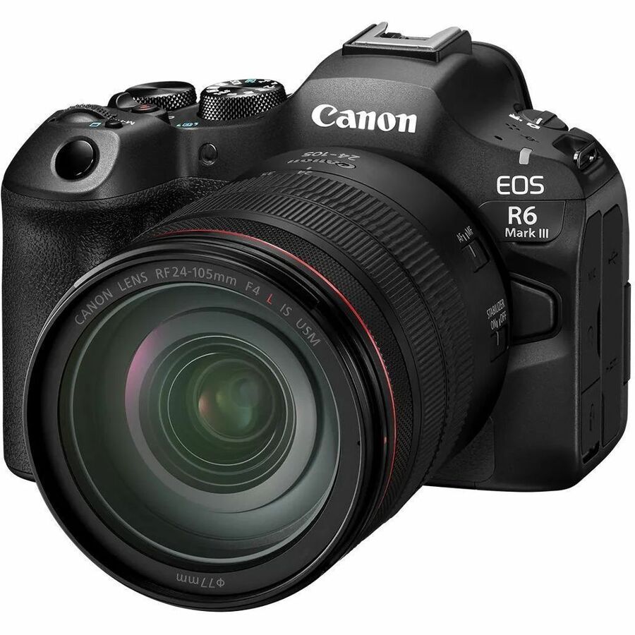 Canon EOS R6 Mark III Mirrorless Camera RF24-105mm F4 L IS USM Lens Kit