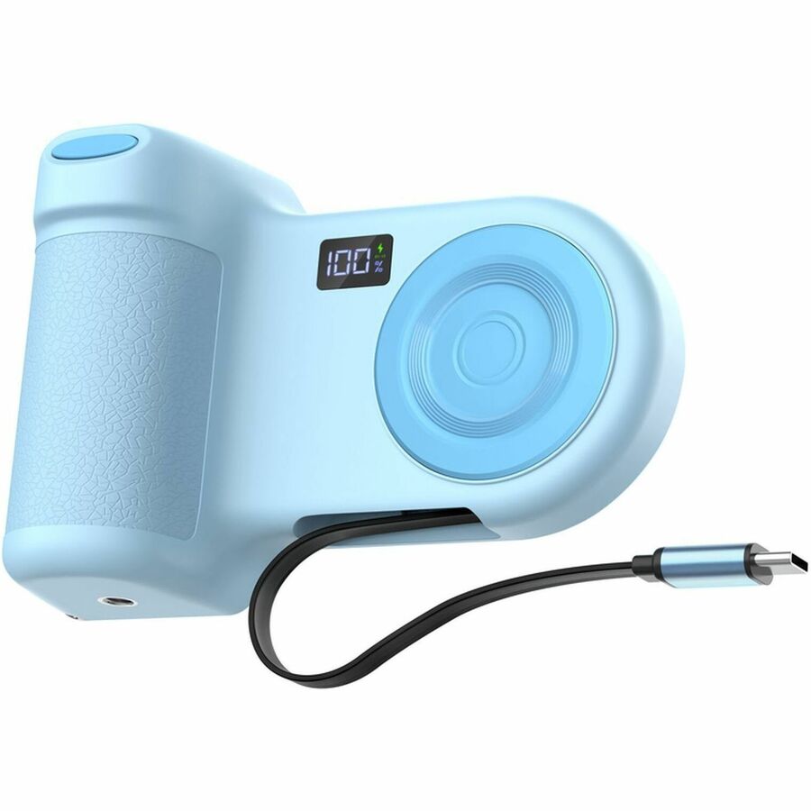 Belkin Magnetic Charging Camera Grip with Power Bank, Blue