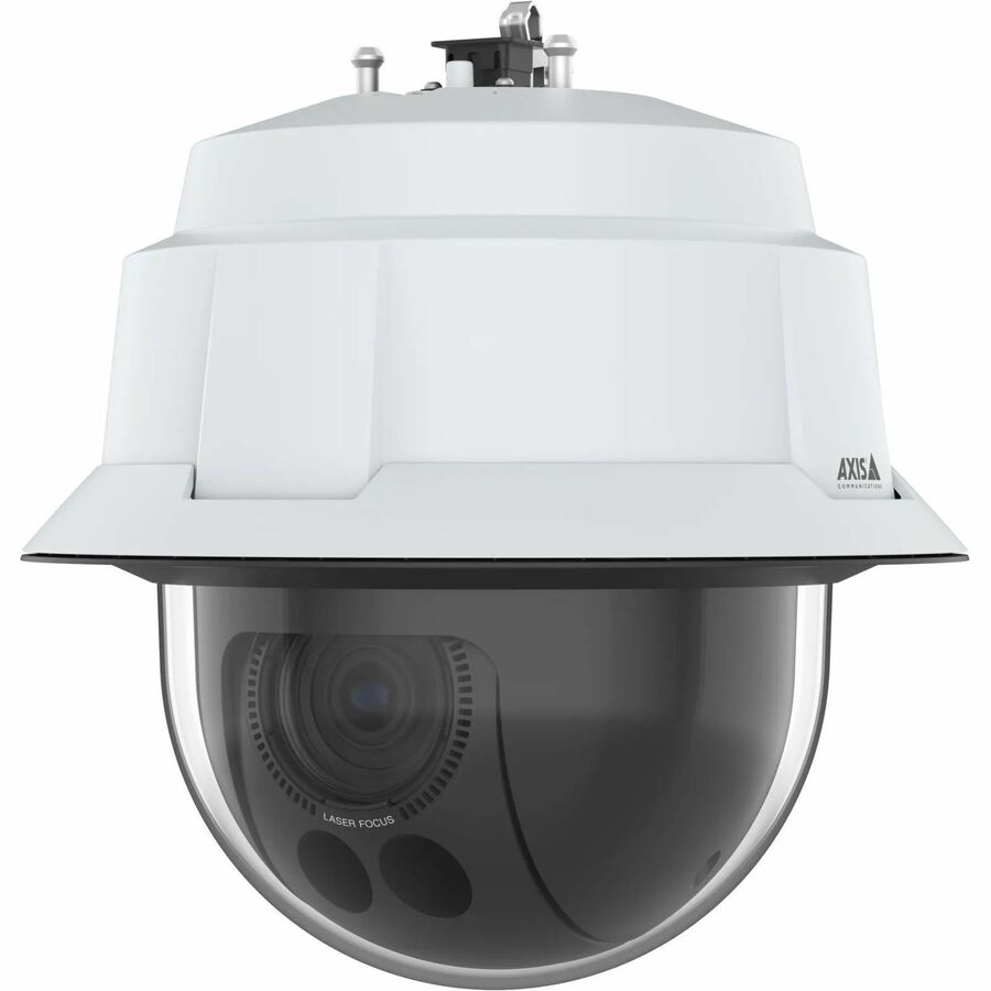 AXIS Q6086-E 4 Megapixel Indoor/Outdoor Network Camera - Color - Dome - White - TAA Compliant