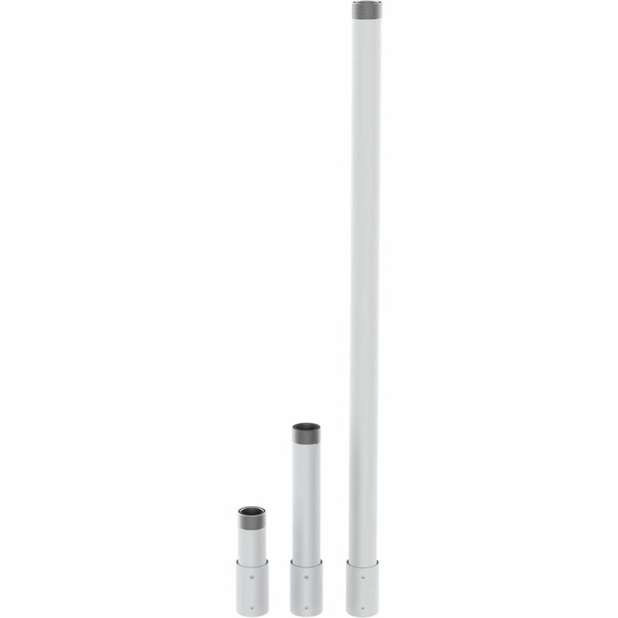AXIS TP3908-E Mounting Pipe for Surveillance Camera - White - Horizontal/Vertical