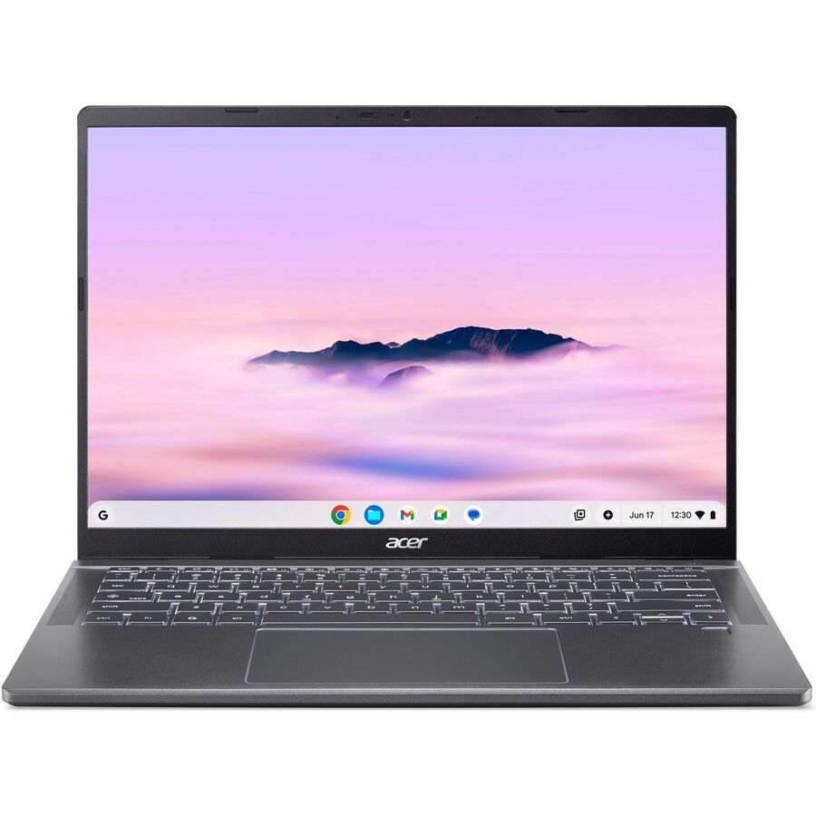 Acer Chromebook Plus 714 CBE794-1T CBE794-1T-73UA 14" Touchscreen Chromebook - WUXGA - 60 Hz - Intel Core Ultra 7 155U - 32 GB - 512 GB PCI Express NVMe 4.0 SSD - English (US) Keyboard - Iron