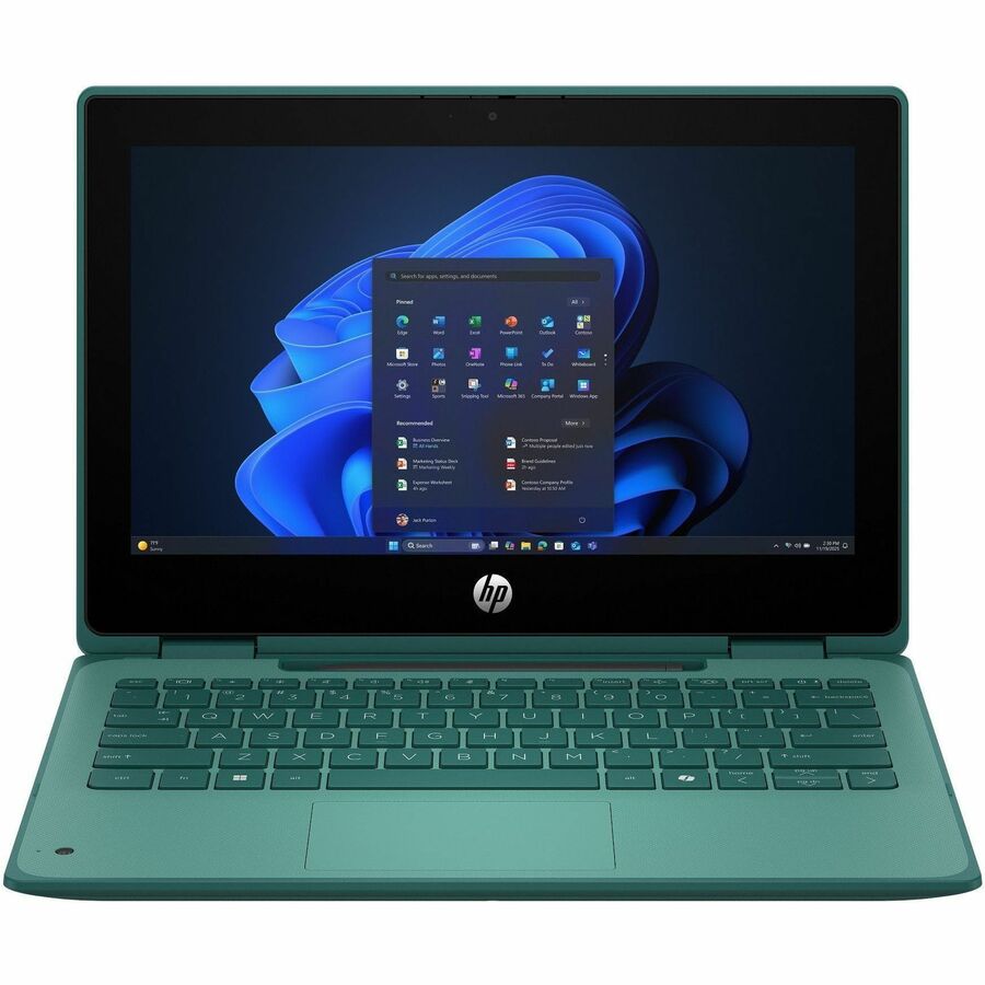 HP Fortis Flip G1i 11.6" Touchscreen Convertible 2 in 1 Notebook - HD - 60 Hz - Intel N-Series N250 - 8 GB - 256 GB SSD
