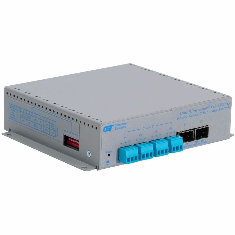 Omnitron Systems OmniConverter GLAPS/Sx Unmanaged Single Pair APS Switch