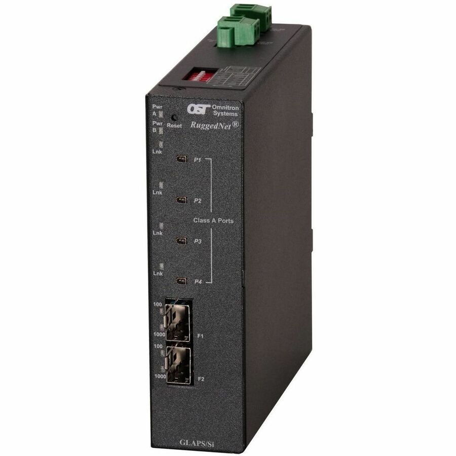 Omnitron Systems RuggedNet GLAPS/Si Unmanaged Single Pair APS Switch