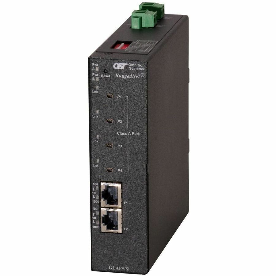 Omnitron Systems RuggedNet GLAPS/Si Unmanaged Single Pair APS Switch