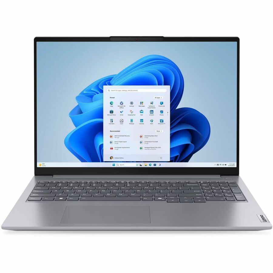 Lenovo ThinkBook 16 G7 ARP 21MW00CUUS 16" Notebook - WUXGA - AMD Ryzen 5 Ryzen 100 Series 150 - 16 GB - 512 GB SSD - English Keyboard - Cosmic Blue