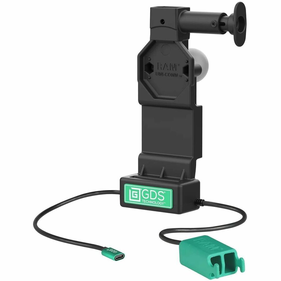 RAM Mounts GDS Uni-Conn Dock + Dual USB-A with Release Button