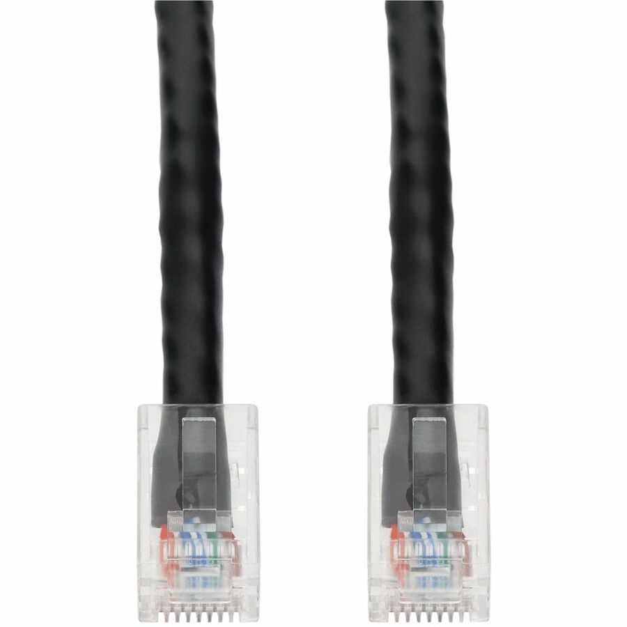 AddOn 10ft Black CAT 6 PVC Ethernet Cable Non-Booted TAA RJ-45 M/M