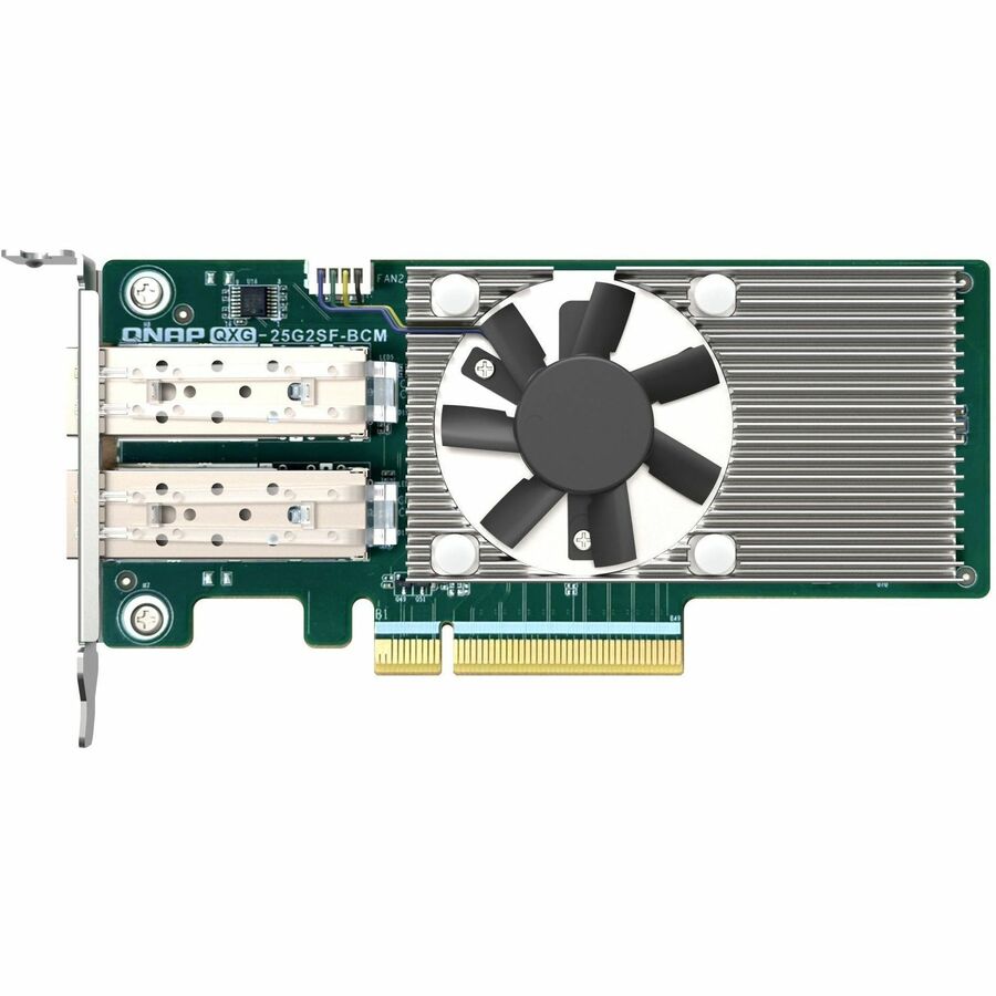 QNAP QXG-25G2SF-BCM Dual-port, 25 GbE Network Expansion Card
