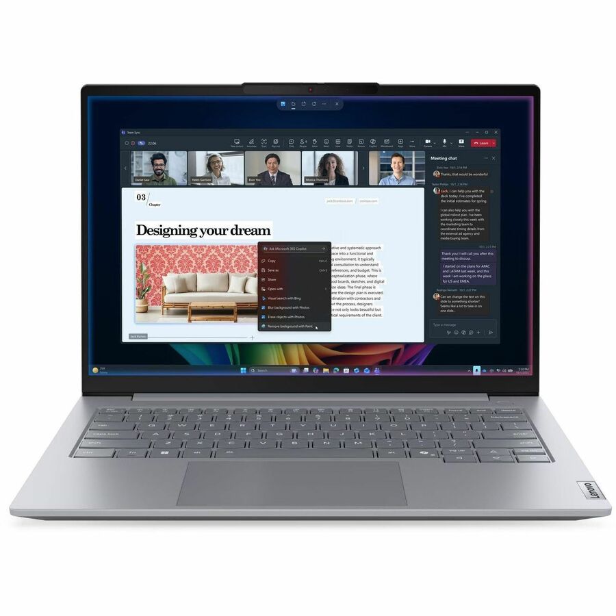 Lenovo ThinkBook 14 G9 IPL 21UX000LUS 14" Touchscreen Notebook - WUXGA - Intel Core Ultra 7 3rd Gen 355 - 16 GB - 512 GB PCI Express 4.0 SSD