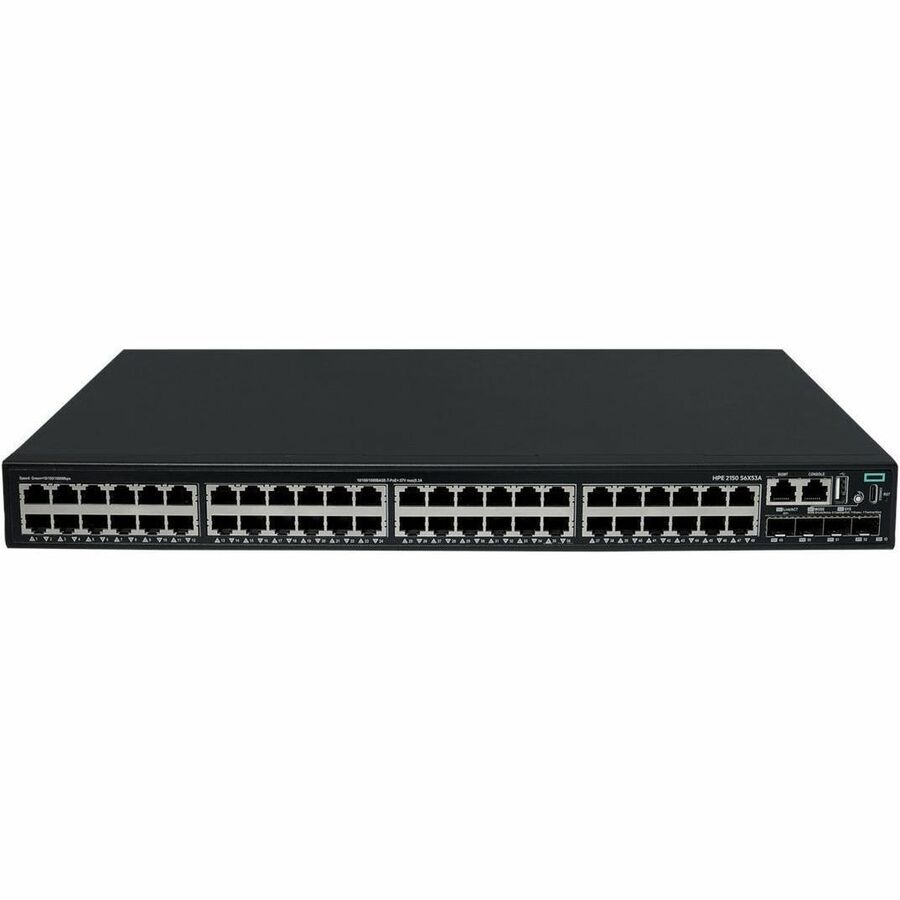 HPE CW 2150 48p 10M/100M/1G PoE+ 4p SFP+ 1G/10G 390W Switch