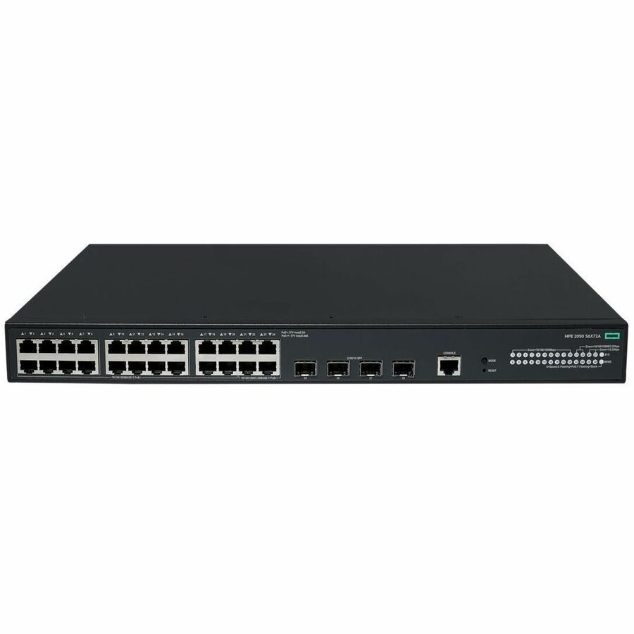 HPE CW 2050 24p 10/100/1000BT PoE+ 4p SFP 1G/2.5G 420W Switch