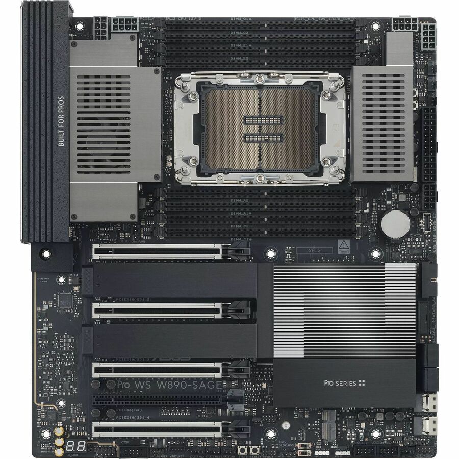 Asus WS W890-SAGE Workstation Motherboard - Intel W890 Chipset - Socket LGA-4710-2 - SSI CEB