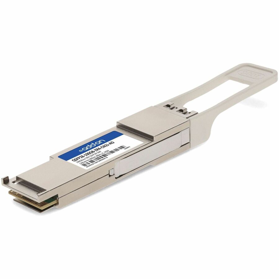 AddOn Ciena and Juniper Networks Compatible TAA 100GBase-ZR4 QSFP28 Transceiver (SMF, 1295nm to 1309nm, 80km, LC, DOM)
