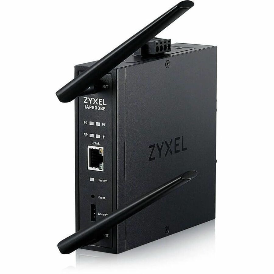 Industrial BE5100 WiFi 7 Access Point for tough enviornments with DC power and DIN Mounting (TAA Compliant)