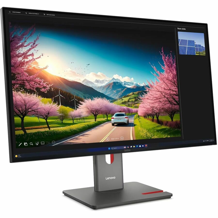 Lenovo ThinkVision P32UD-40 32" Class 4K UHD LED Monitor - 16:9 - Raven Black