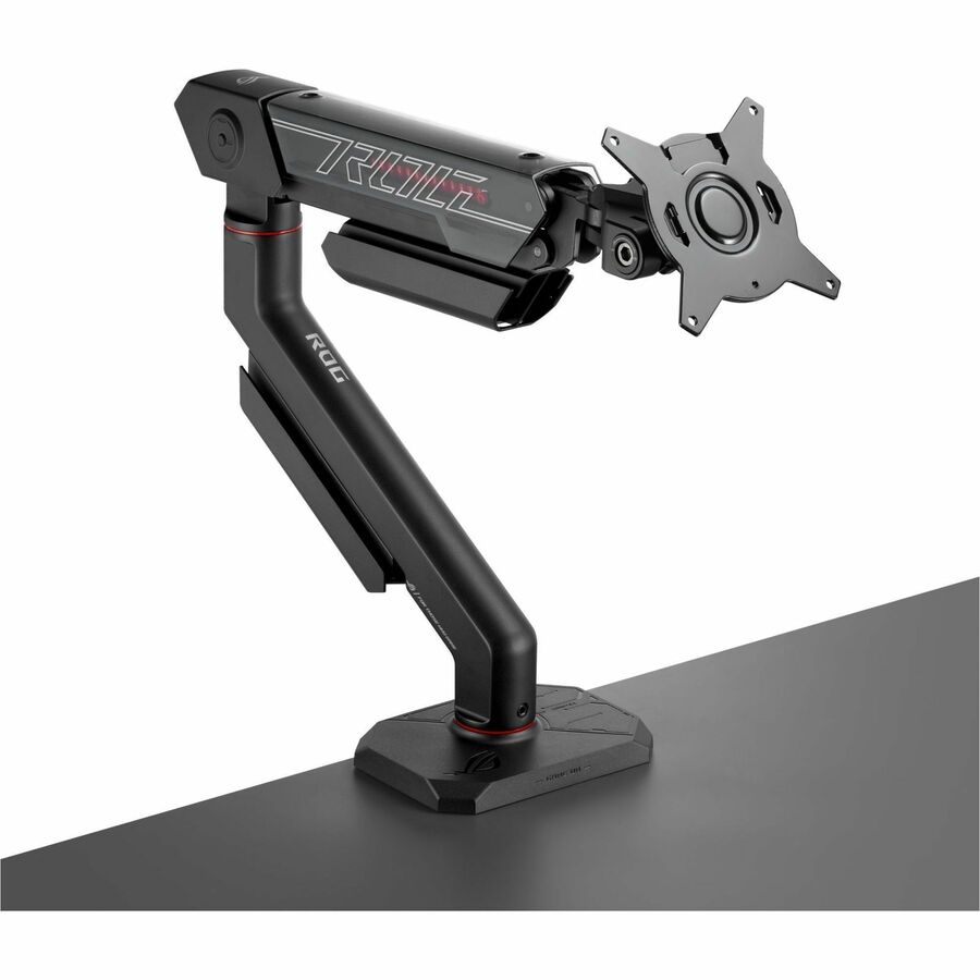 Asus Ergo AAS01R Mounting Arm for Monitor, Curved Screen Display - Black