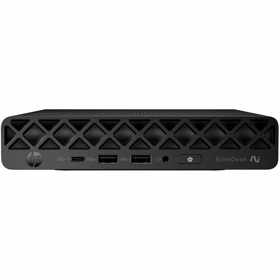 HP EliteDesk 8 G1a Desktop Computer - AMD Ryzen AI 5 PRO Ryzen AI PRO 300 Series 340 - 24 GB - 1 TB PCI Express NVMe SSD - Mini PC