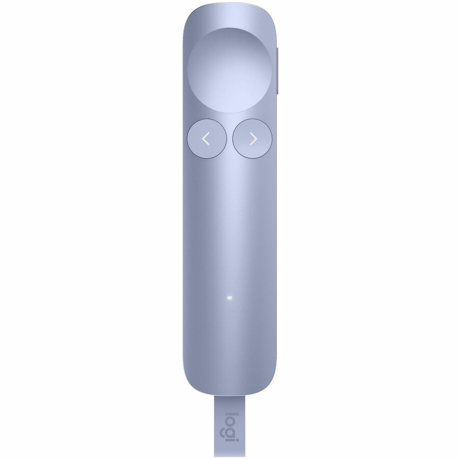 Logitech Spotlight 2 Presentation Remote, Wireless Presentation Clicker with Haptics, Digital Highlighting, Bluetooth®, and USB-C, Lilac