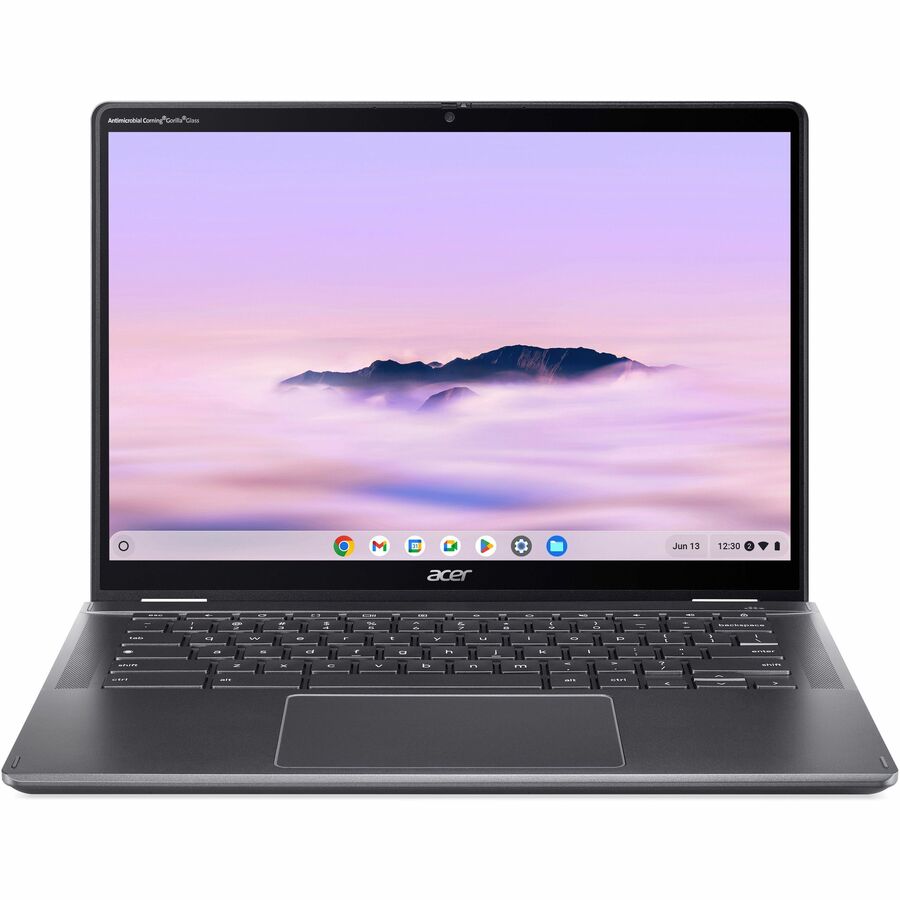 Acer Chromebook Plus Spin 514 CPE594-1N CPE594-1N-33KL 14" Touchscreen Convertible 2 in 1 Chromebook - WUXGA - 60 Hz - Intel Core 3 100U - 16 GB - 256 GB PCI Express NVMe 4.0 SSD - English (US) Keyboard - Iron