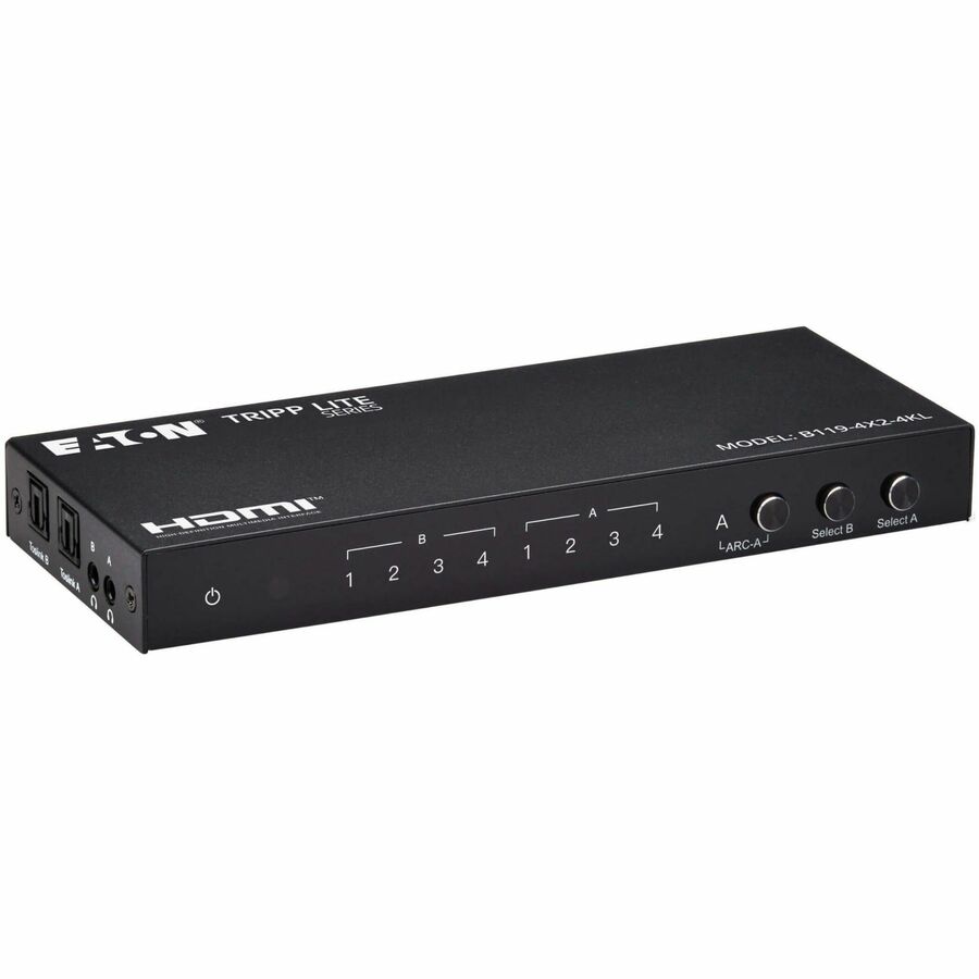 Tripp Lite series B119-4X2-4KL 4x2 HDMI Matrix Switch/Splitter