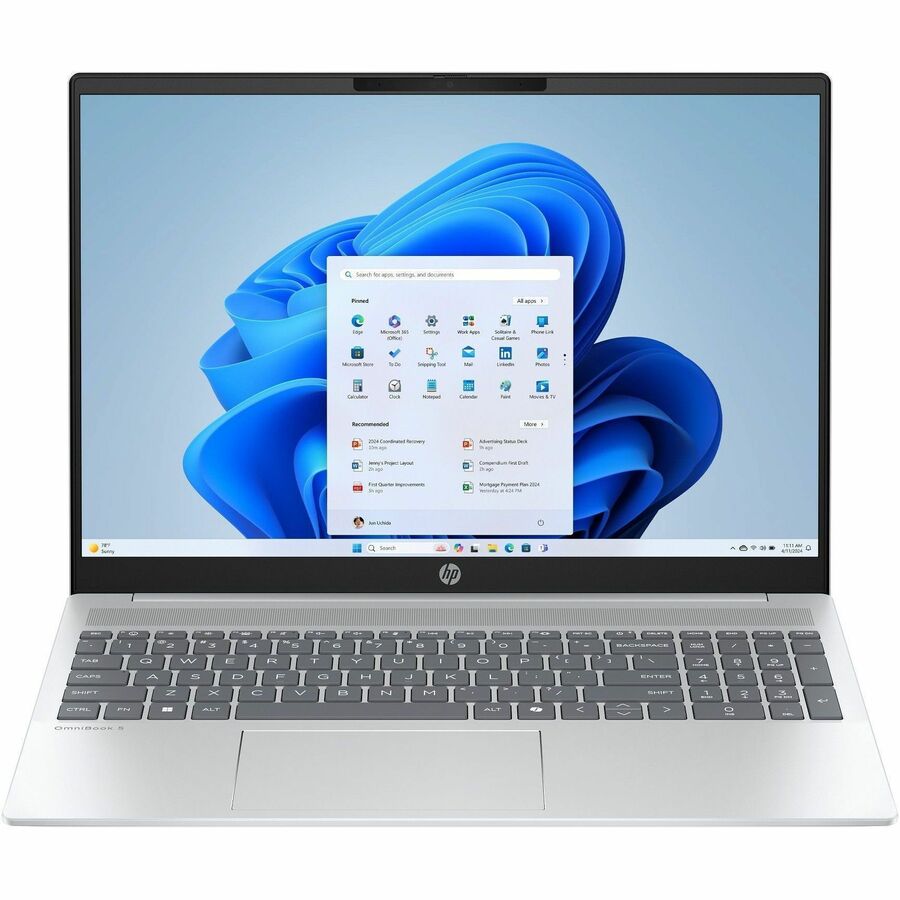 HPI SOURCING - NEW OmniBook 5 16-af1000 16-af1017wm 16" Touchscreen Notebook - 2K - Intel Core Ultra 7 Series 2 255U - 16 GB - 1 TB SSD - Glacier Silver
