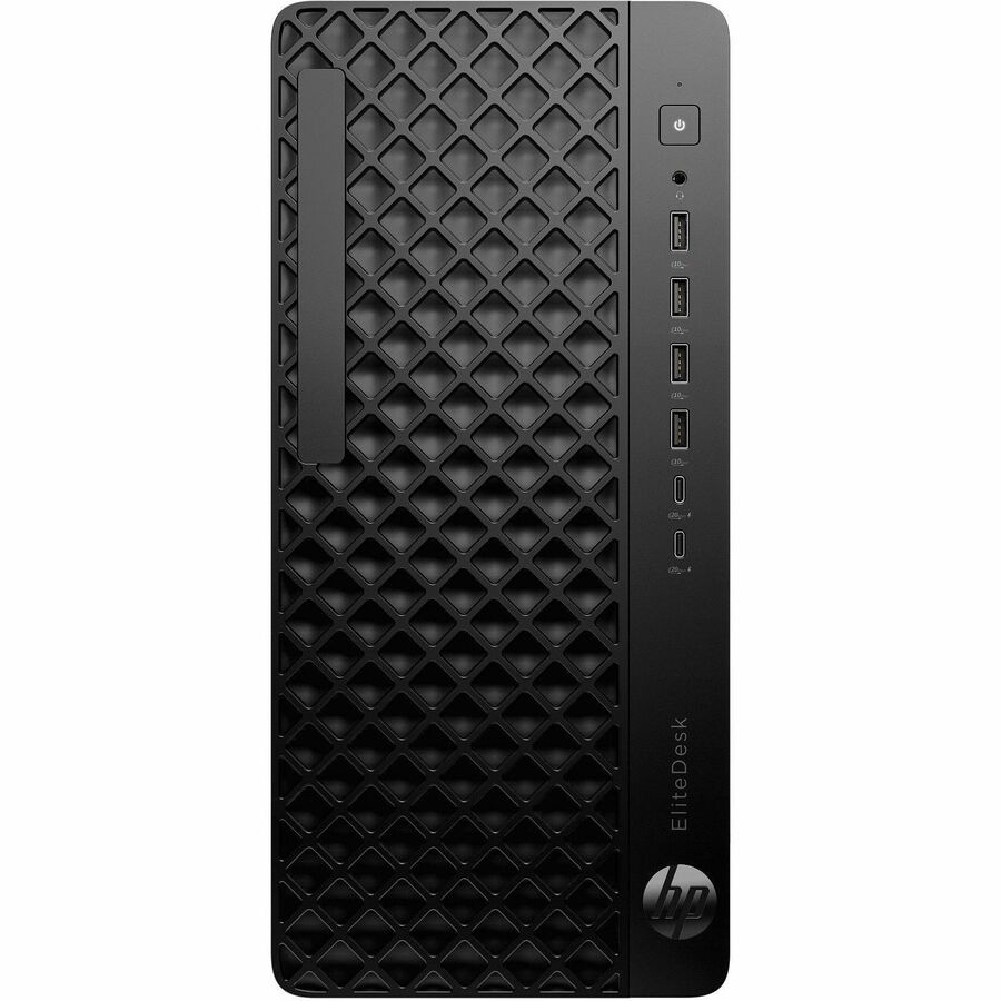 HP EliteDesk 8 G1i Desktop Computer - Intel Core Ultra 7 Series 2 265 - vPro Technology - 24 GB - Tower - Jack Black
