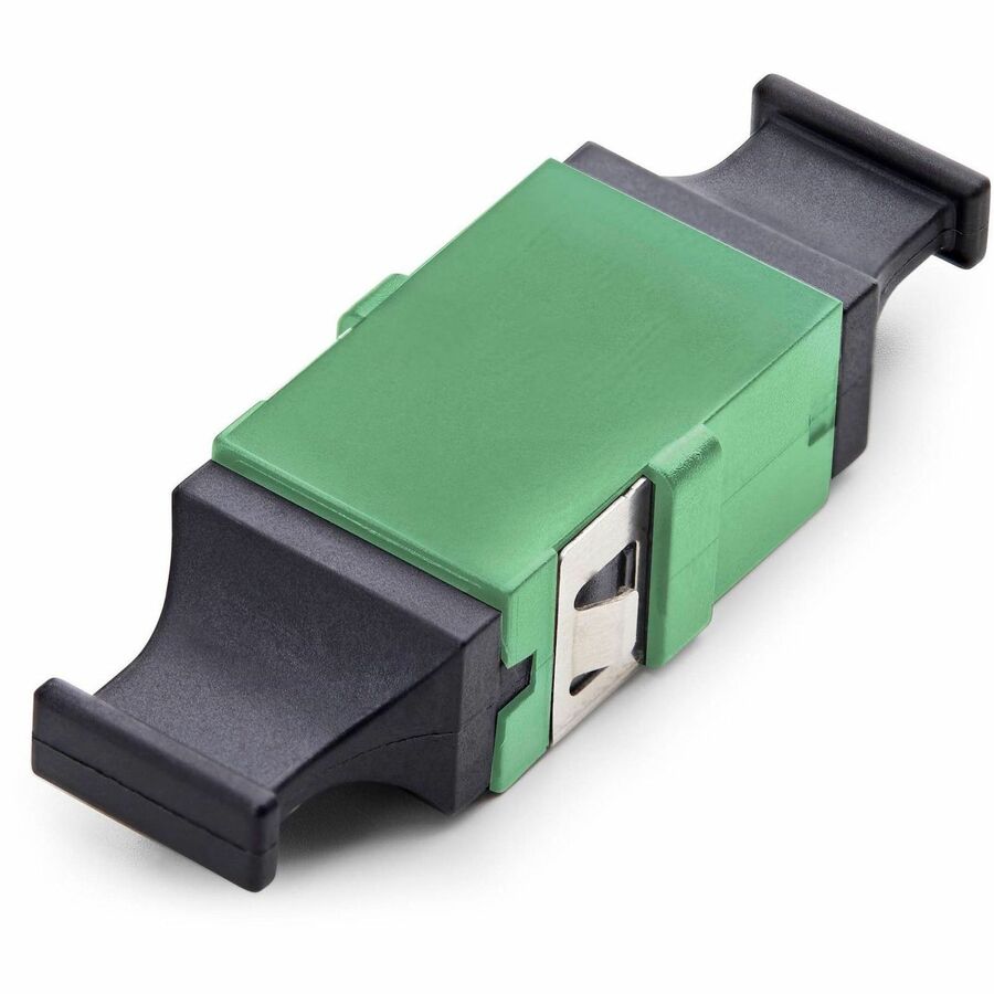 StarTech MPO/MTP Coupler, Single Mode MPO Fiber Coupler, Key Up-Key Down, Fiber Optic MPO/MTP-APC Coupler for Patch Panels/Enclosures