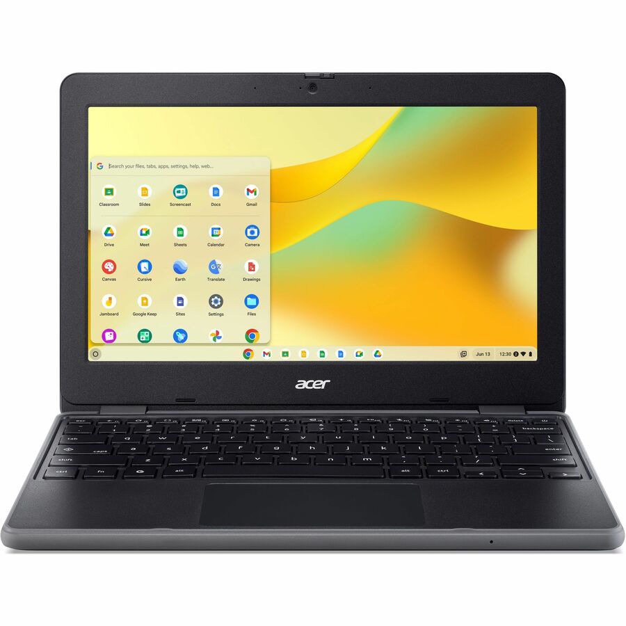 Acer Chromebook 511 C737T C737T-C1R9 11.6" Touchscreen Clamshell Chromebook - HD - 60 Hz - Intel N-Series N150 - 8 GB - 64 GB Flash Memory - English (US) Keyboard - Black
