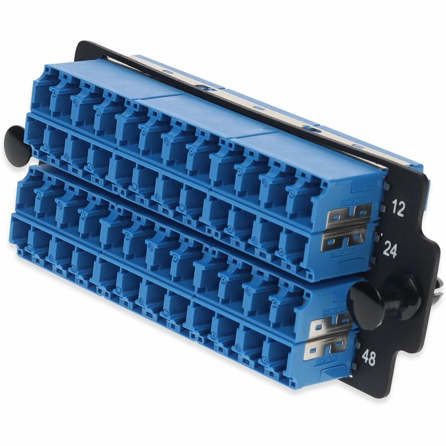 AddOn HDM Series 48-port LC Adapter Plate for the HDM rackmount systems