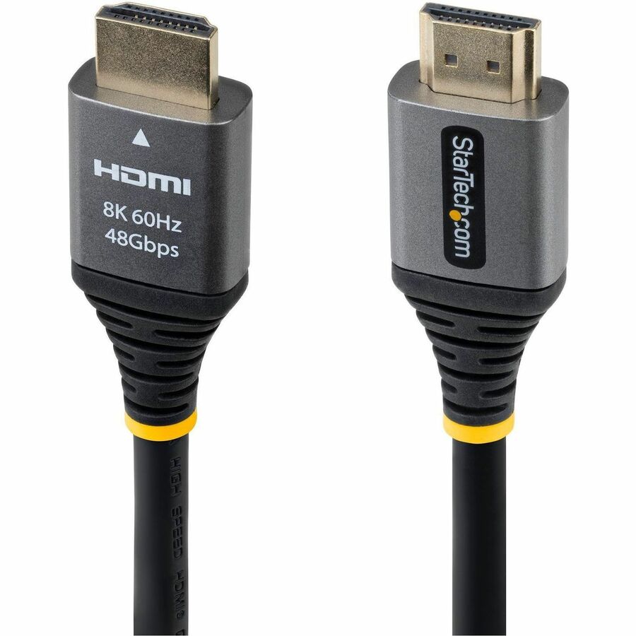 StarTech 6ft (1.8m) Certified Ultra High Speed HDMI Cable, 8K 60Hz/4K 120Hz, HDMI 2.1 Cable with HDR10+ / eARC, 48Gbps, 8K HDMI Cord