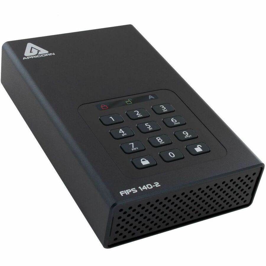 Apricorn Aegis Padlock DT FIPS 32 TB Desktop Hard Drive - External - TAA Compliant
