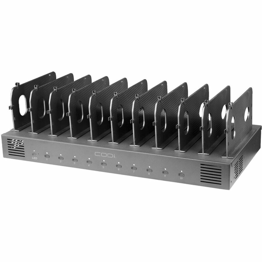 CODi 350W 10-Port USB-C Charging Station