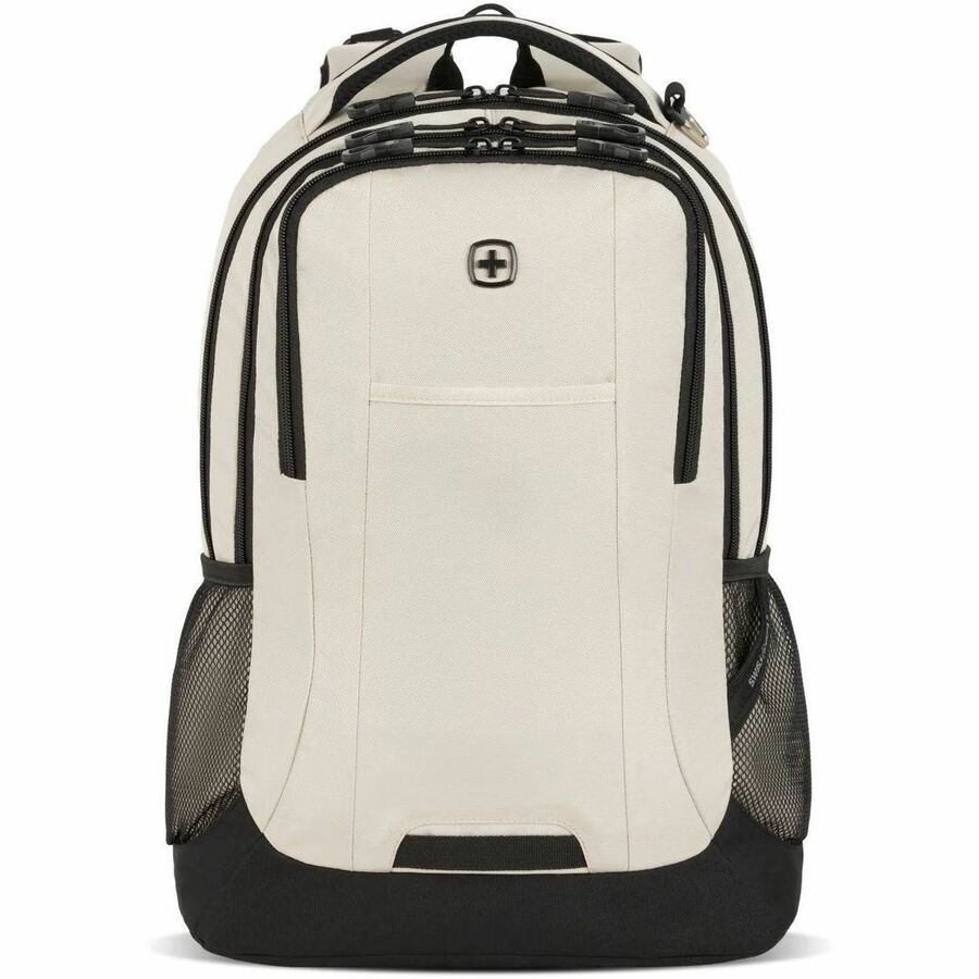 SwissGear Cecil 5505572416 Carrying Case (Backpack) for 16" Notebook - Cream, Black